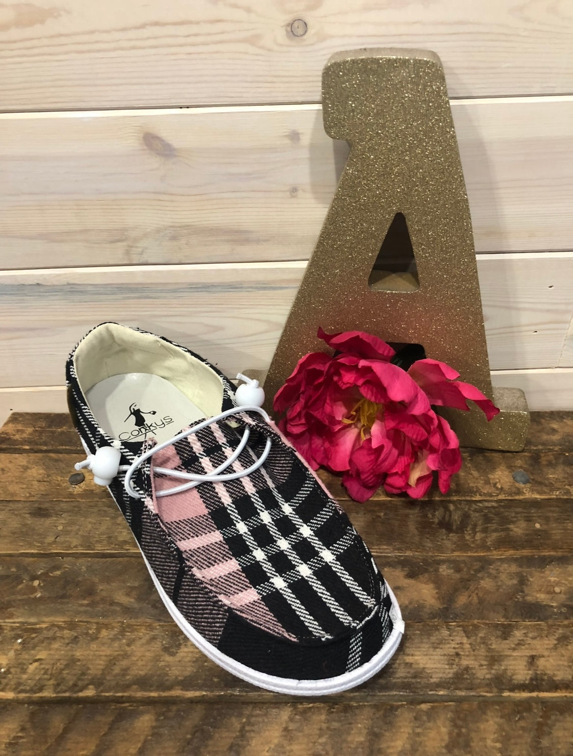 Pink Flannel Corky’s