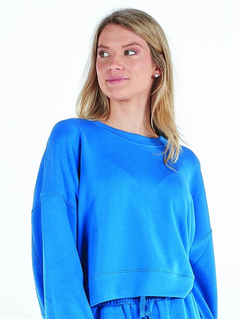 SIMPLY SOUTHERN LANEY PULLOVER ROYAL