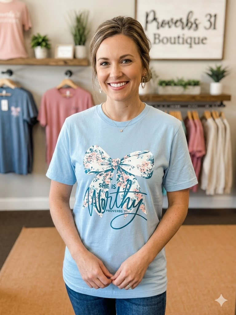 Southern Couture She is Worthy