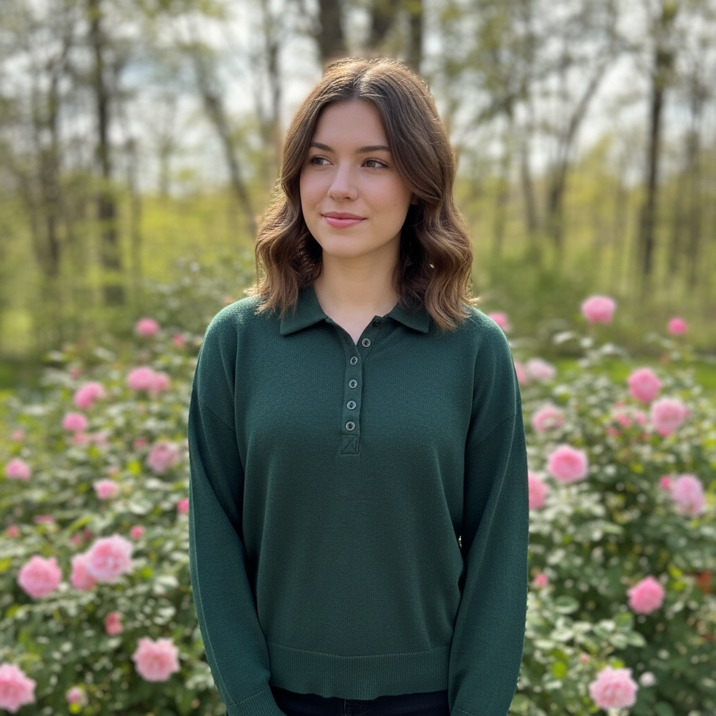 Green Sweater Pullover
