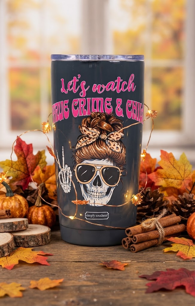 Simply Southern Tumbler Crime