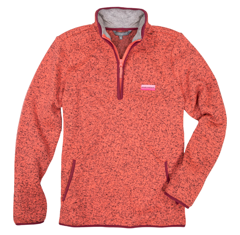 KNIT PULLOVER SCARLET