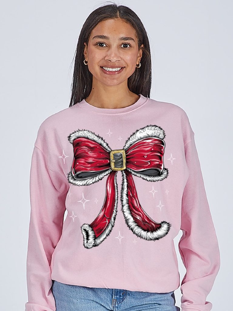 Simply Southern Christmas Crew Santa Bow