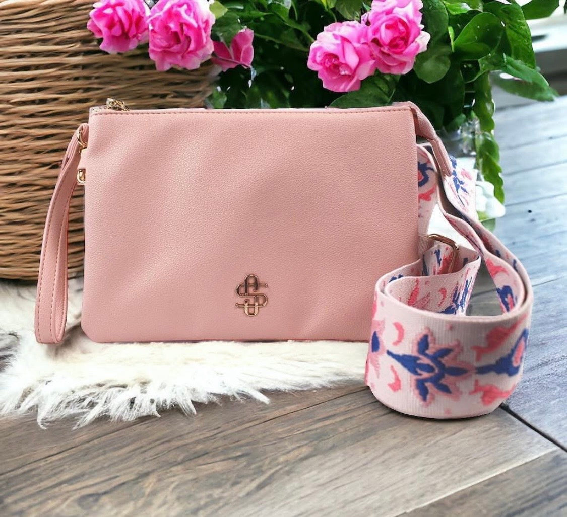 Simply Southern Crossbody Wallet Pink