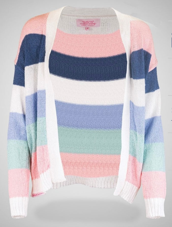 SIMPLY SOUTHERN CARDIGAN MULTI