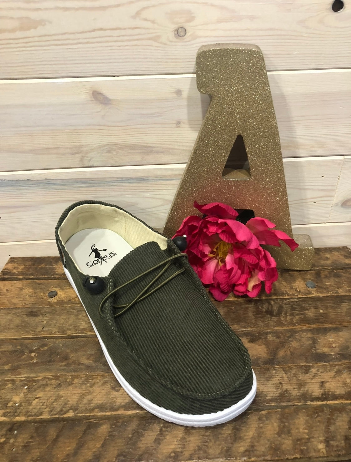 Corky’s Corduroy Olive