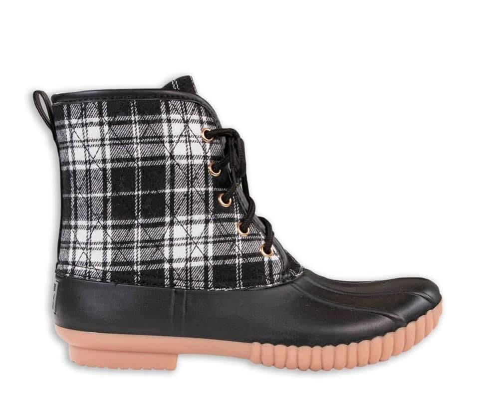 TARTAN DUCK BOOTS BY SIMPLY SOUTHERN