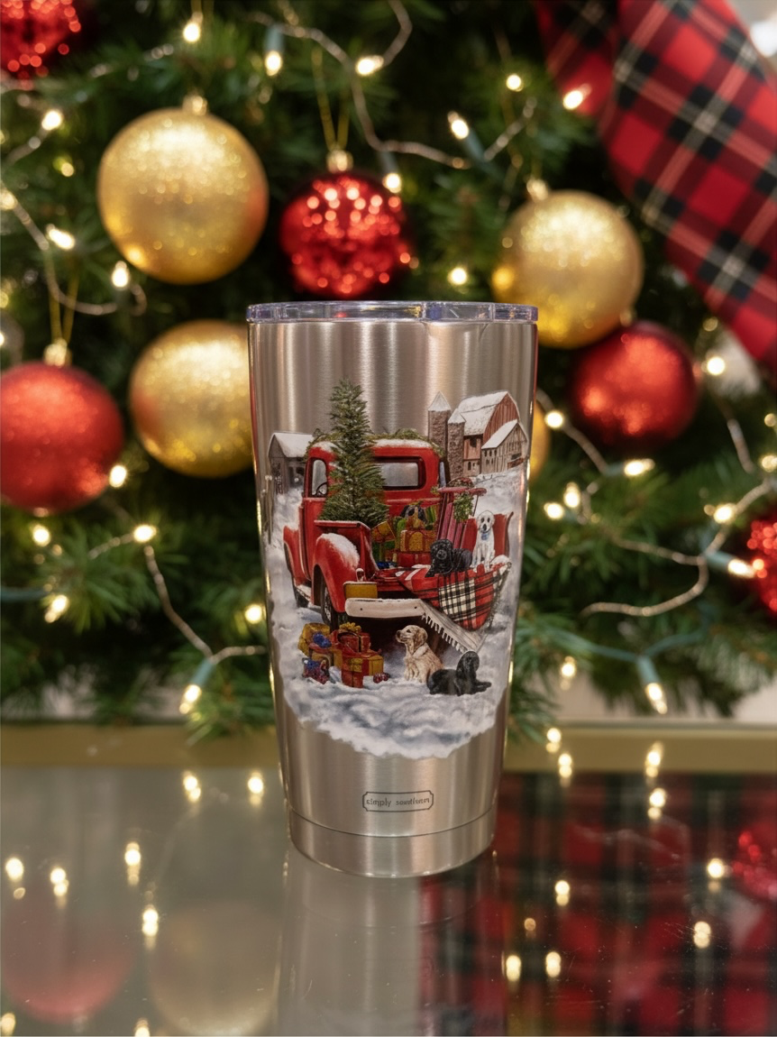 SS Christmas Tumbler Truck