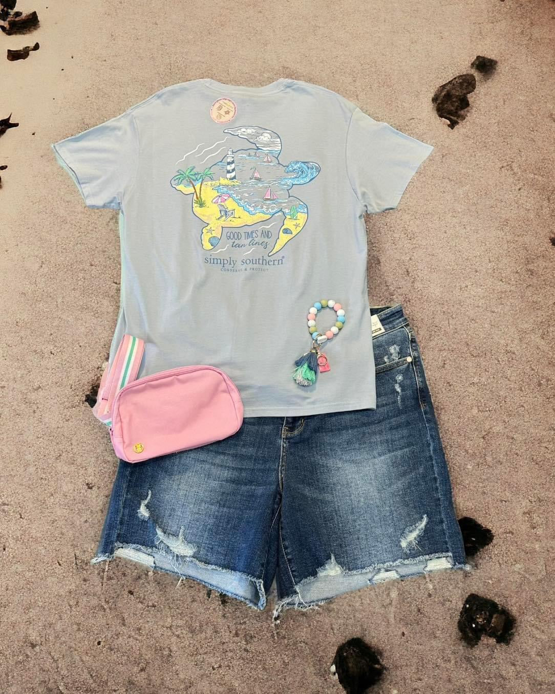 JUDY BLUE MID RISE JEAN SHORTS STYLE#JB15253MD