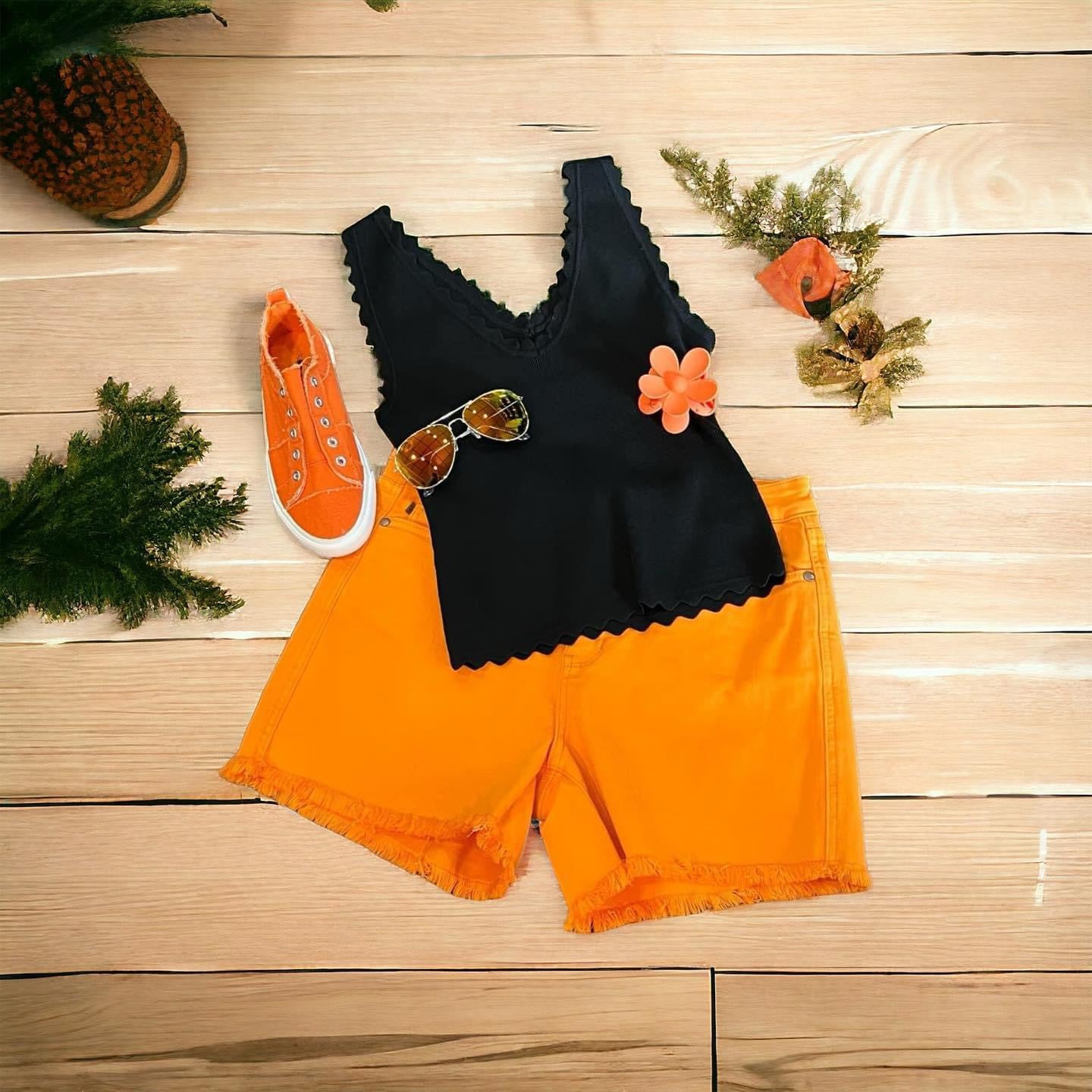 JUDY BLUE MID RISE SHORTS STYLE #JB150288C