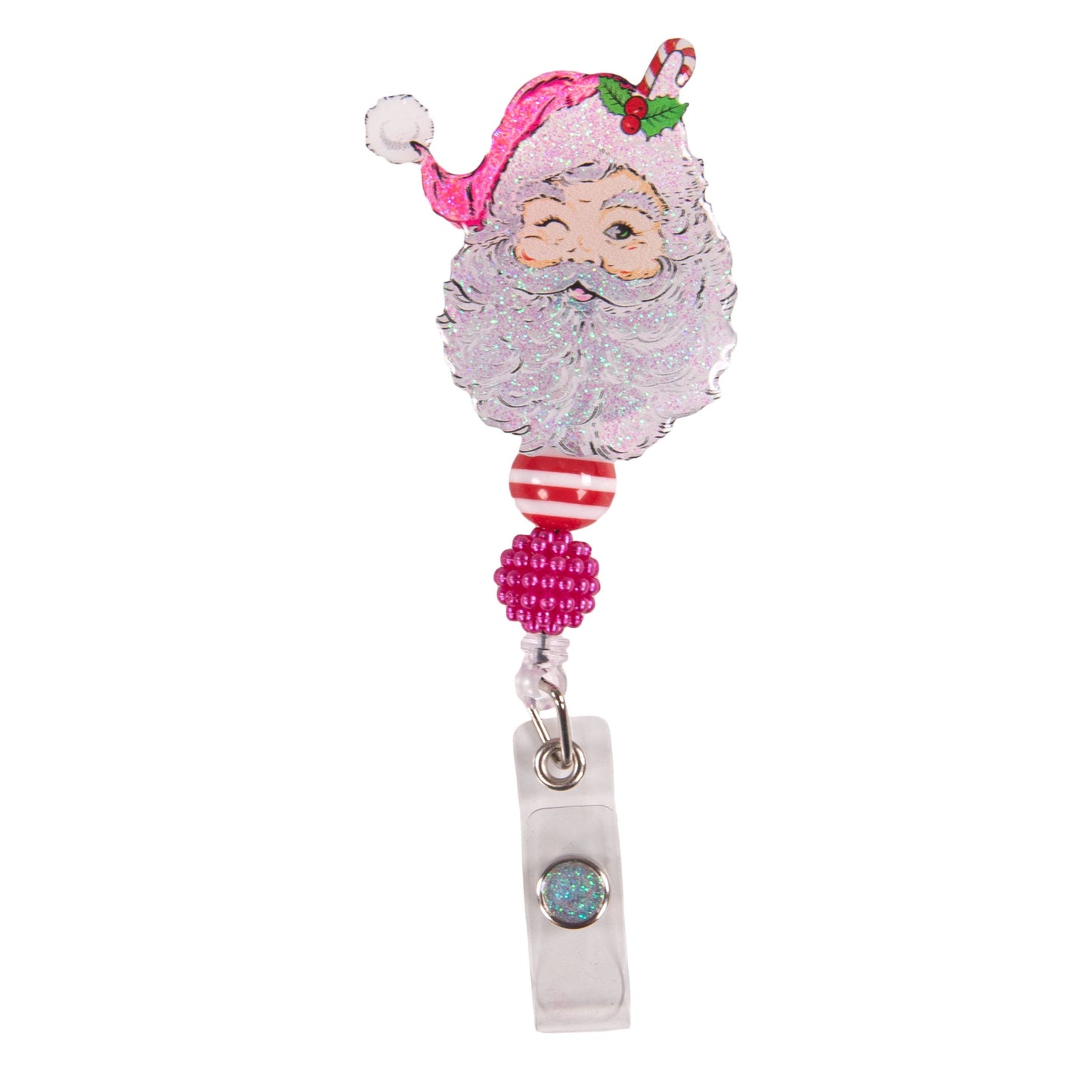 BADGE REEL SANTA