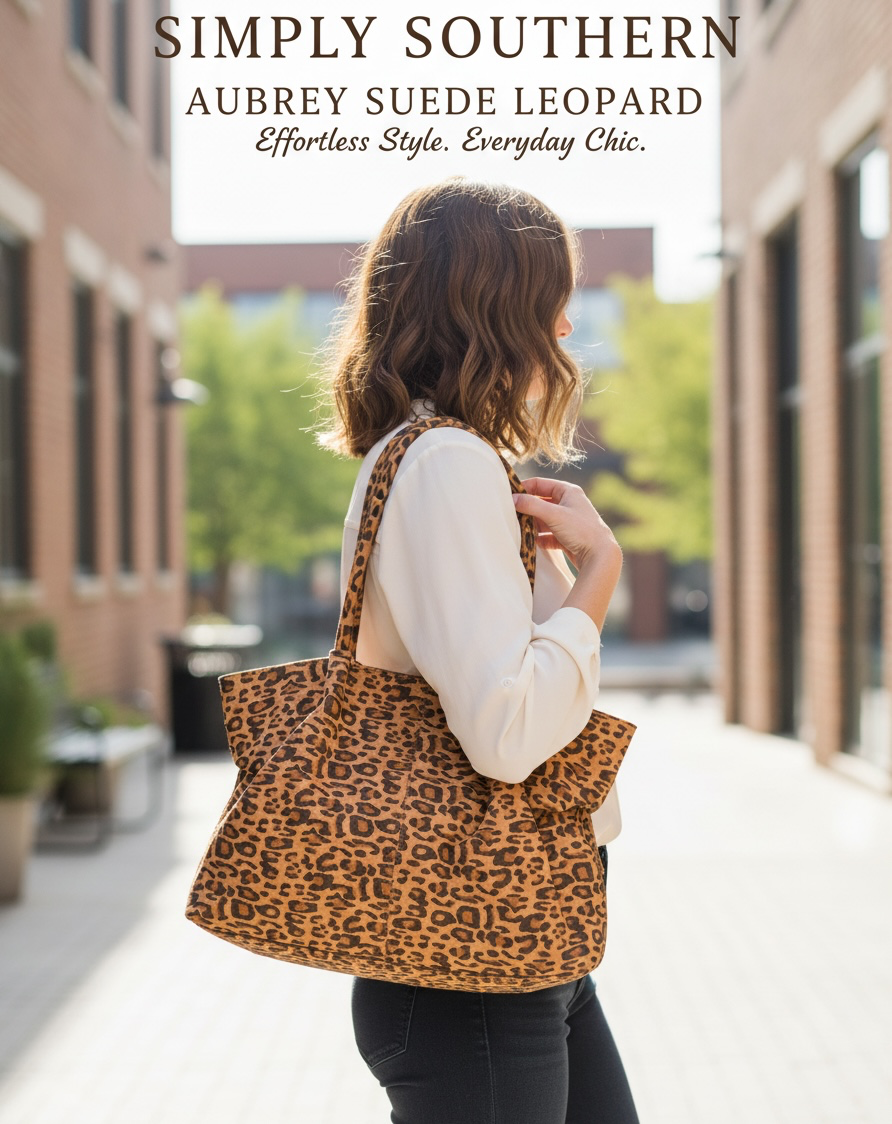 Simply Southern Suede Aubrey Leopard