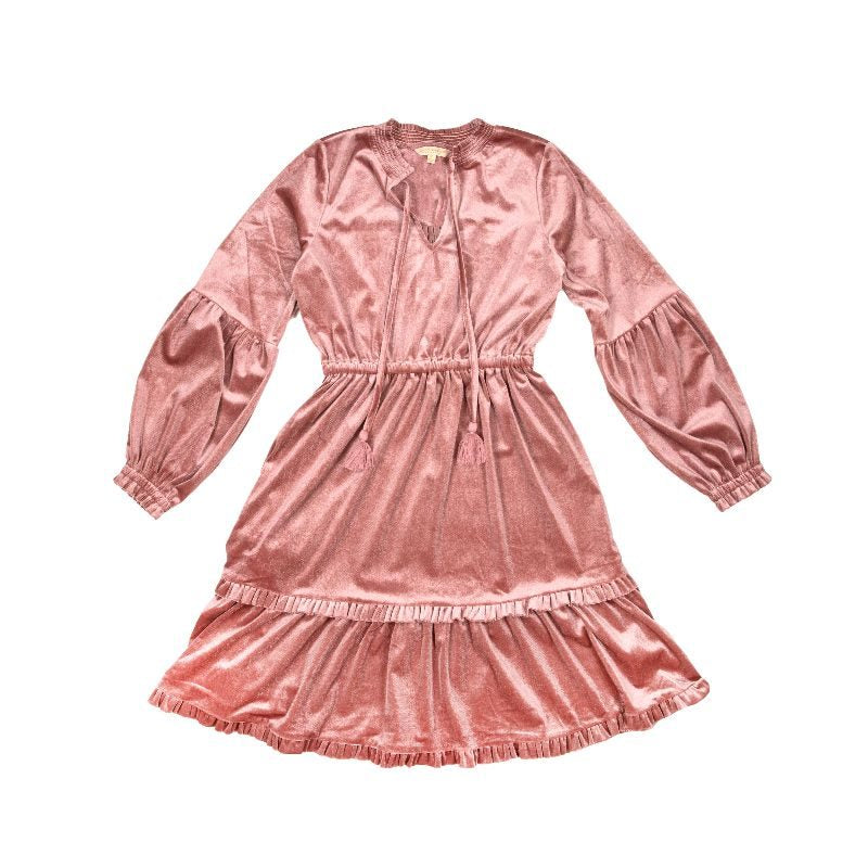 SIMPLY SOUTHERN VELVET DRESS CREPE