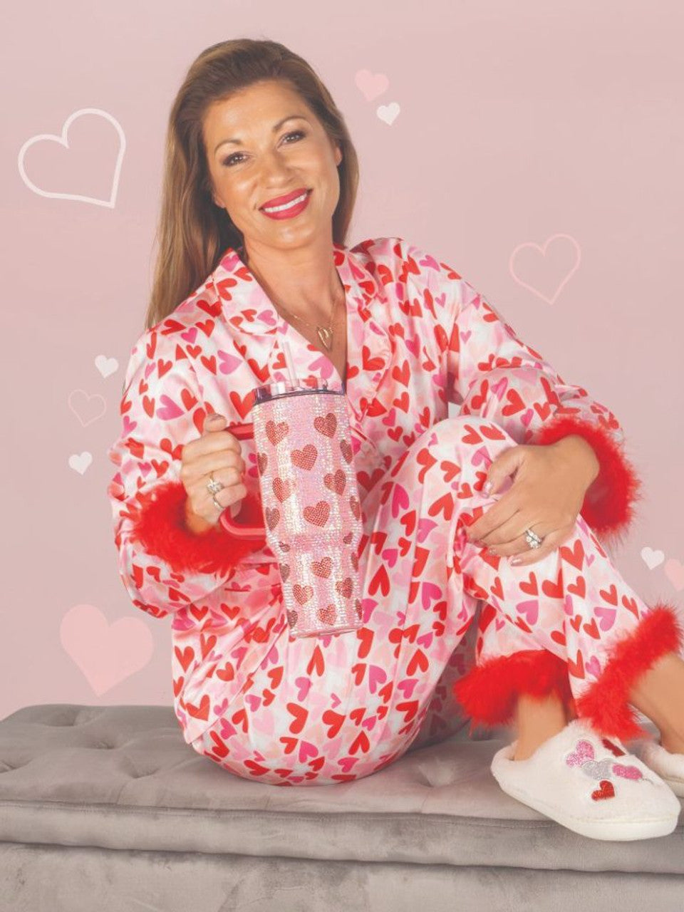 SIMPLY SOUTHERN VALENTINE PJ SET
