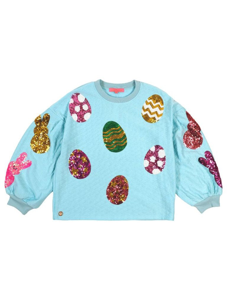 EASTER QUILTED BUBBLE TOP