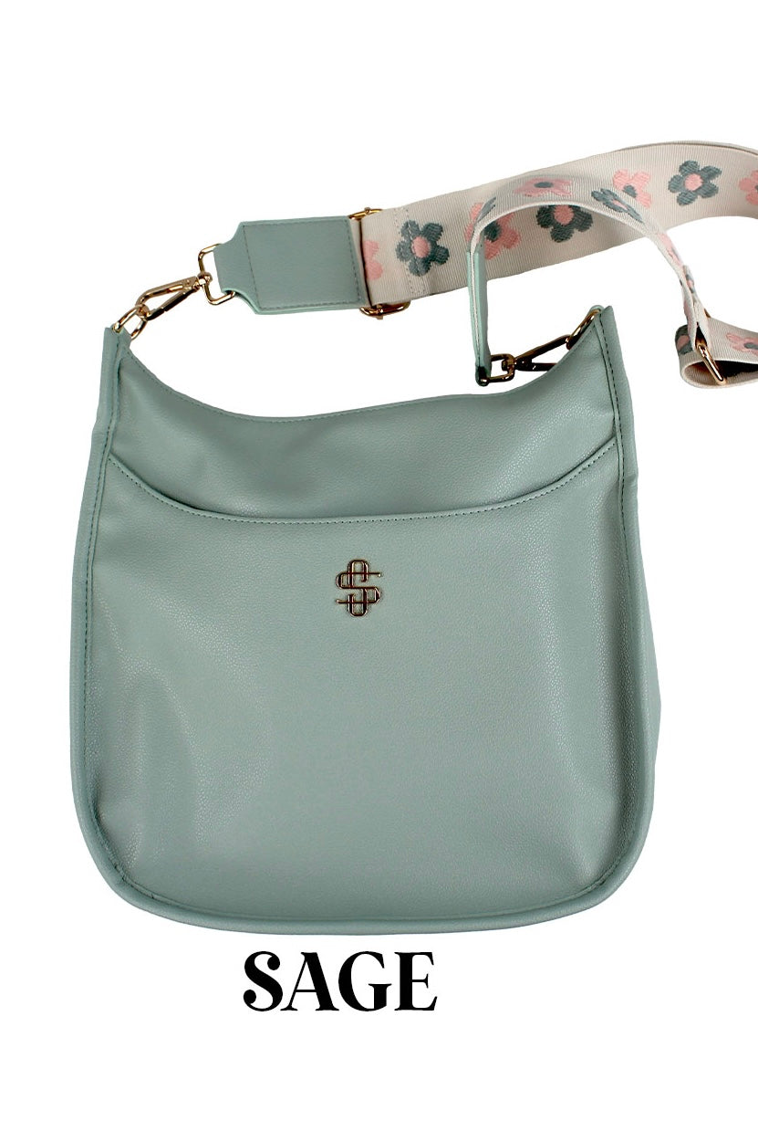 LEATHER SATCHEL SAGE