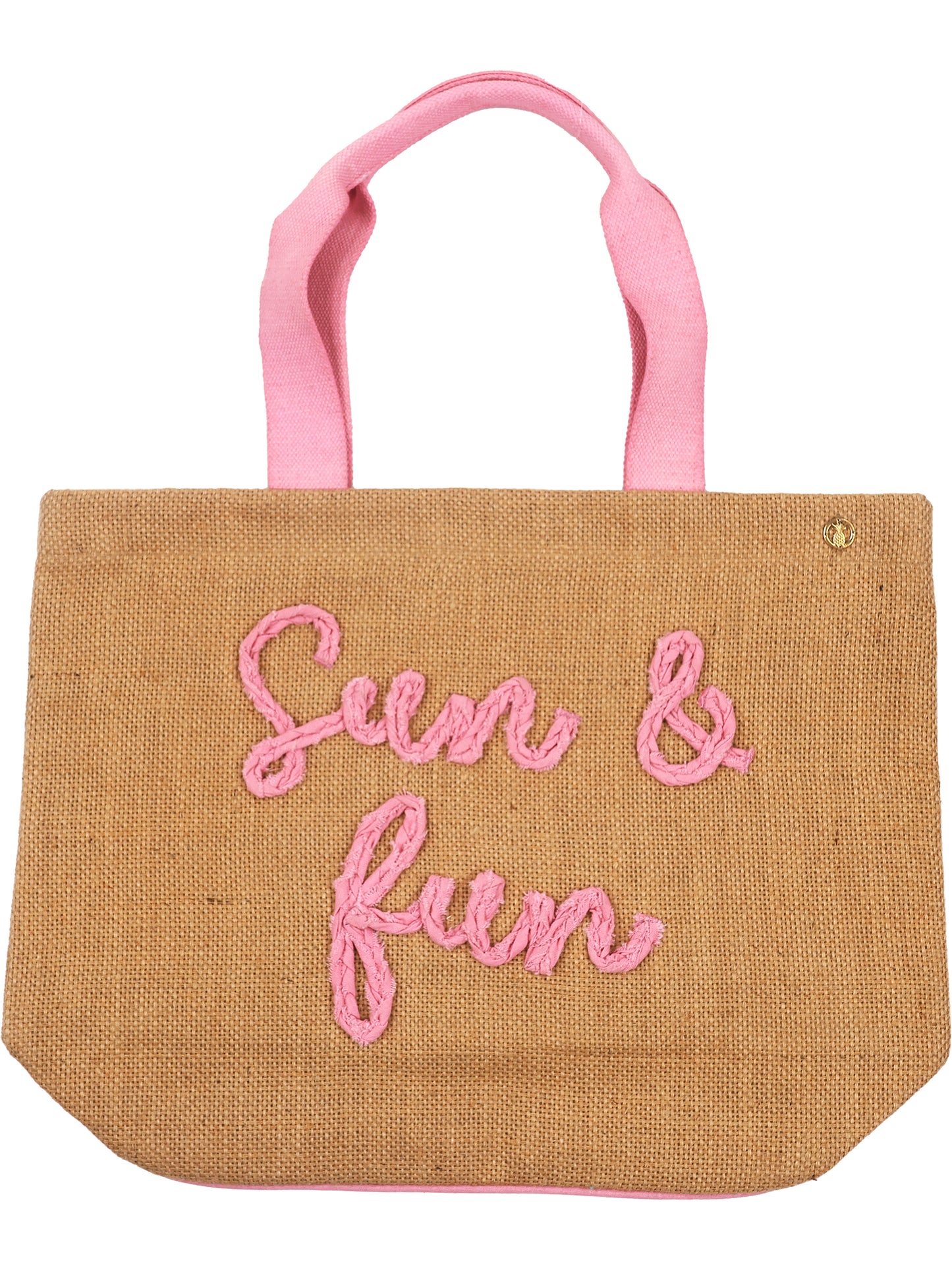 EMBROIDERED TOTE SUN