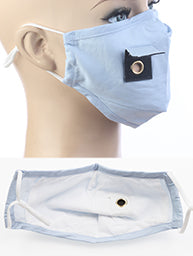 Face Mask with Straw Opening