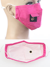 Face Mask with a straw opening