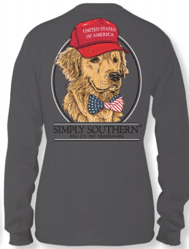 UNITED STATES OF AMERICA LONG SLEEVE TEE