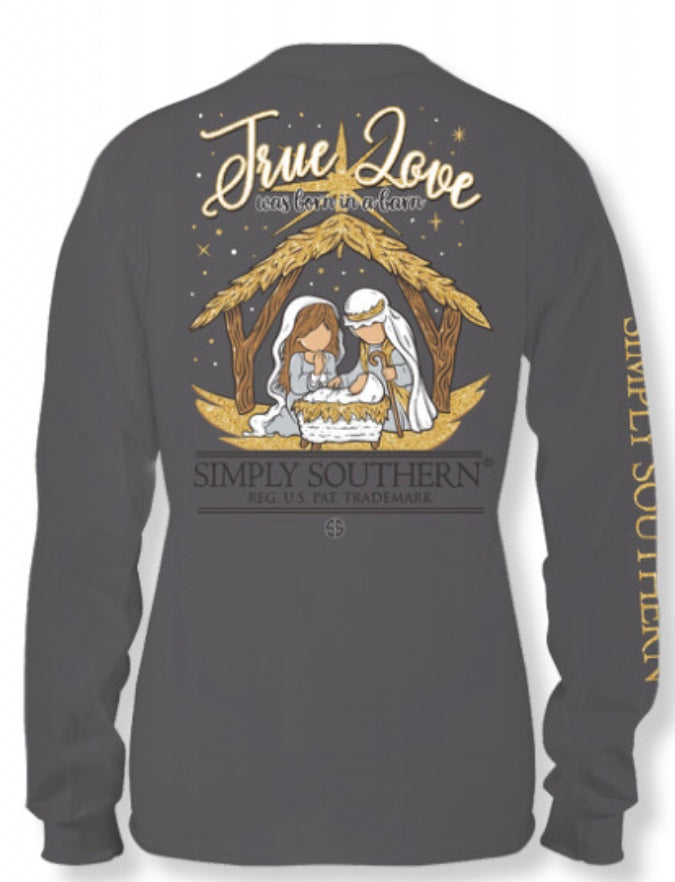 CHRISTMAS-TRUE LOVE WAS BORN IN A BARN