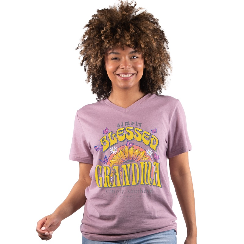 SIMPLY SOUTHERN VNECK-GRANDMA