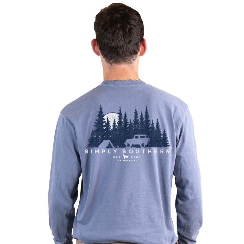OUTDOORS MENS LONG SLEEVE TEE