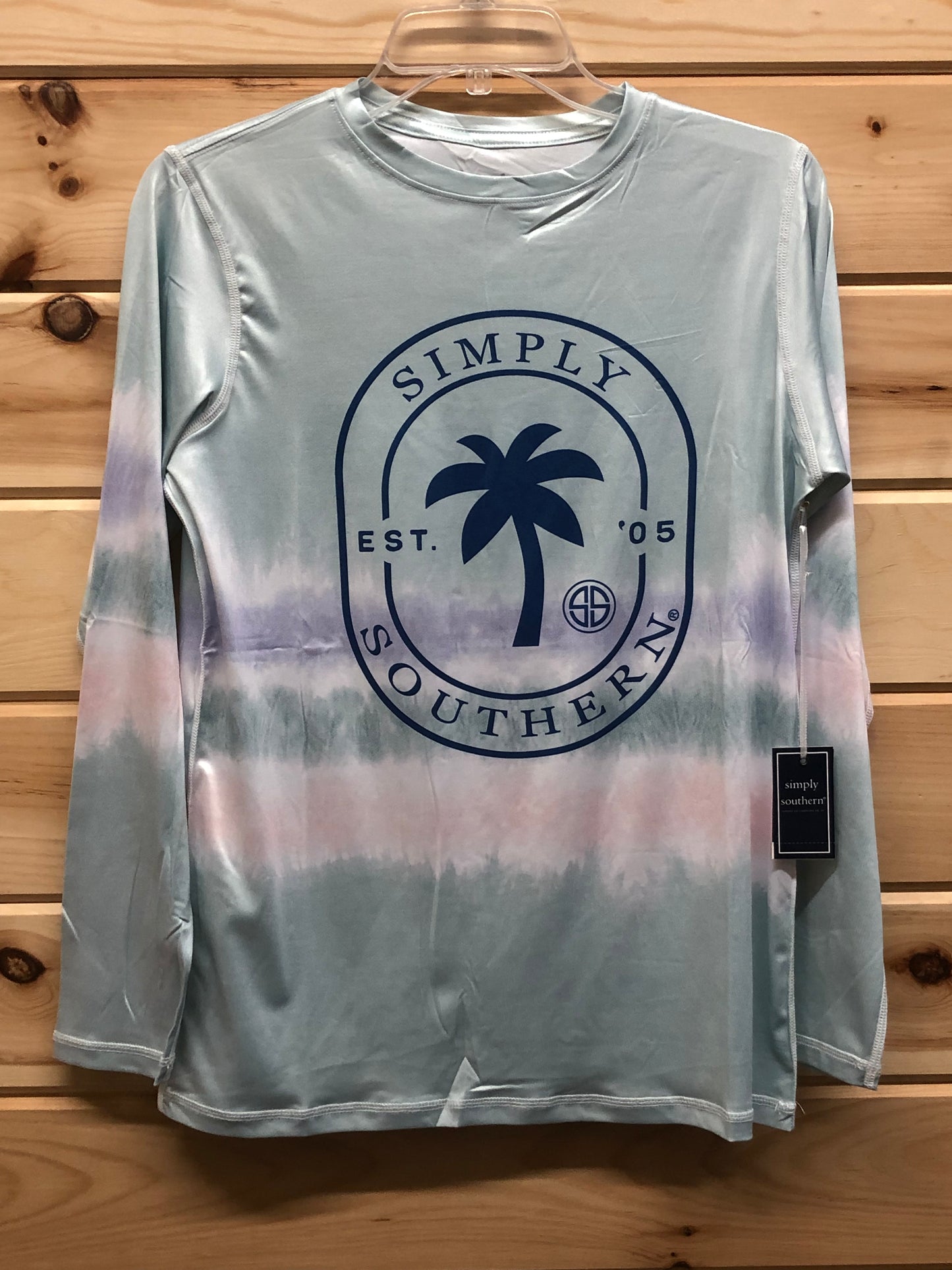 SIMPLY SOUTHERN RASHGUARD-PALM