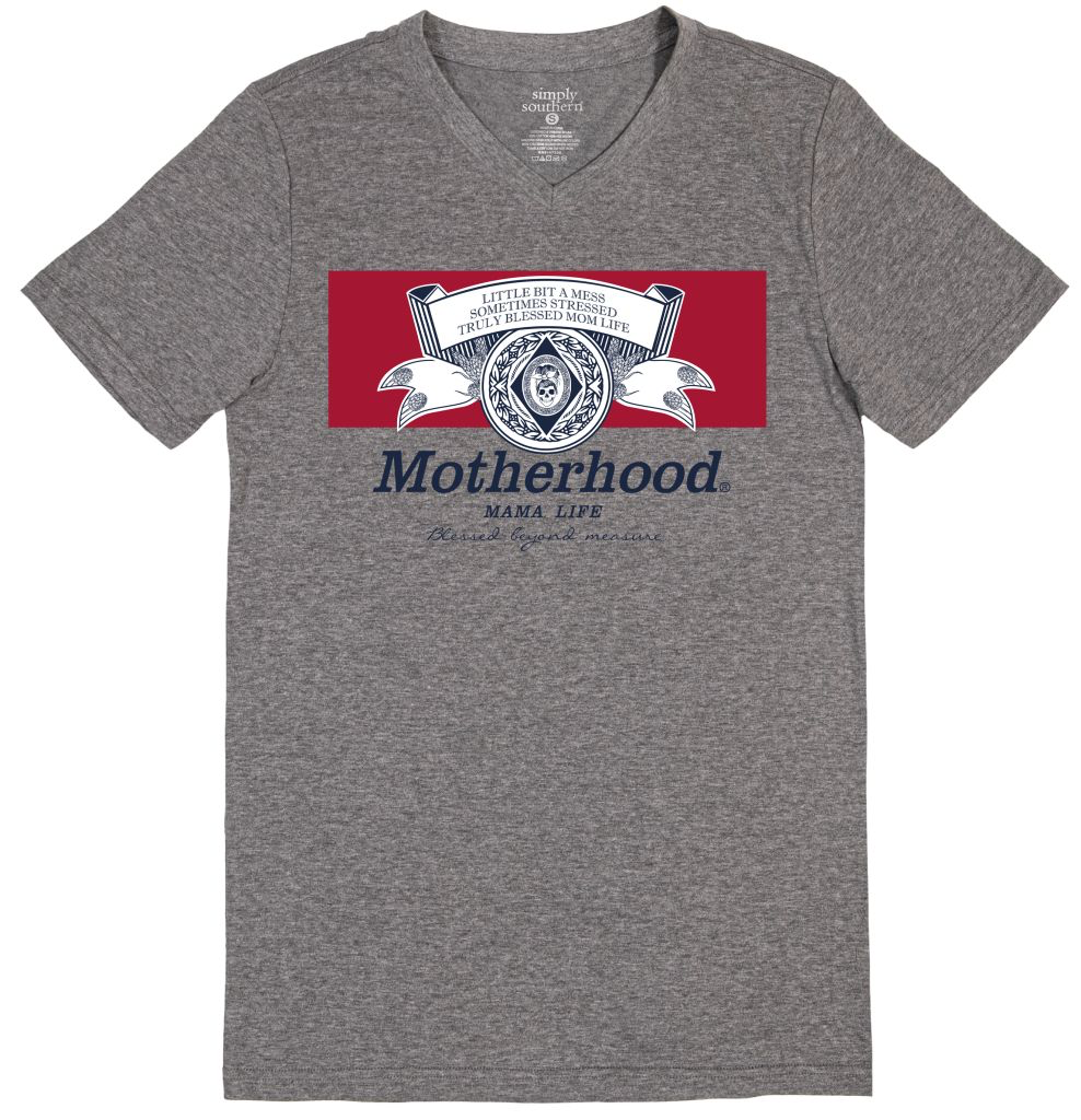 SIMPLY SOUTHERN VNECK-MOTHERHOOD