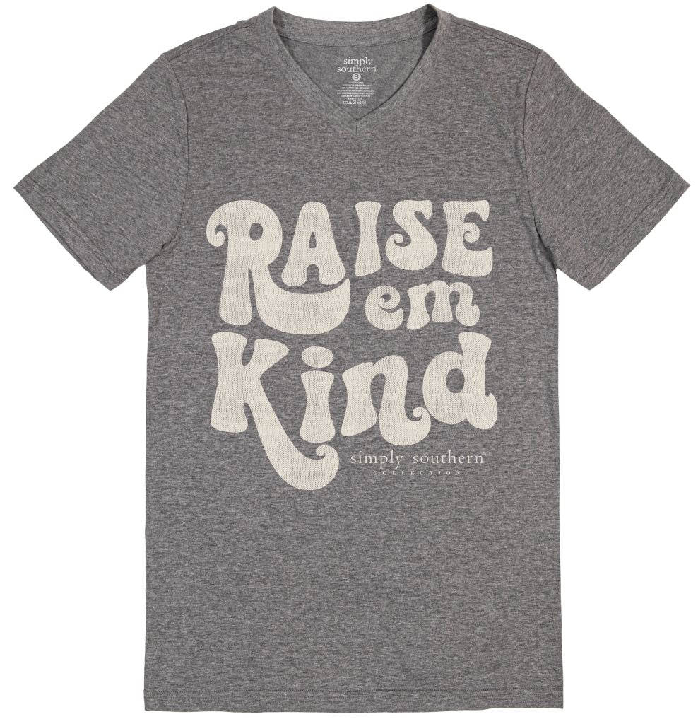 SIMPLY SOUTHERN VNECK-RAISE