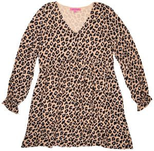 BABYDOLL DRESS LEOPARD