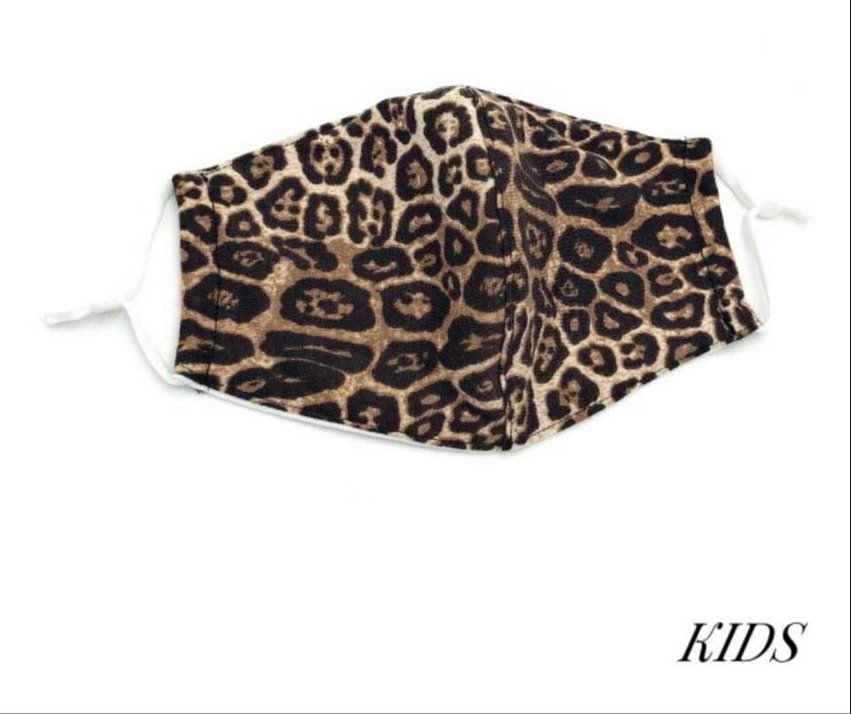 KIDS FACE MASK-CAMEL