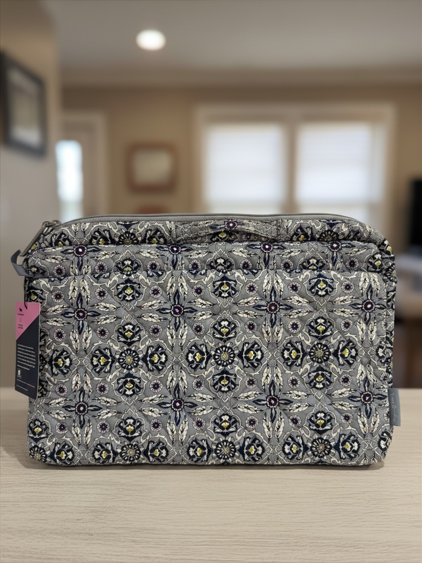 Vera Bradley Laptop Organizer Plaza Tile