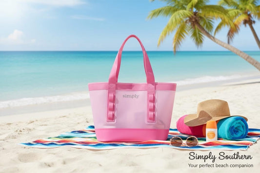 Simply Southern Tough Tote Pink