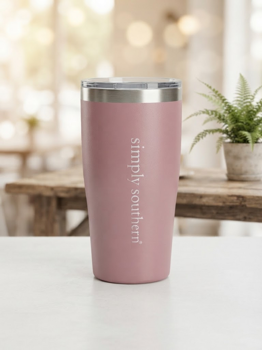 Simply Southern Tumbler 30oz Mauve