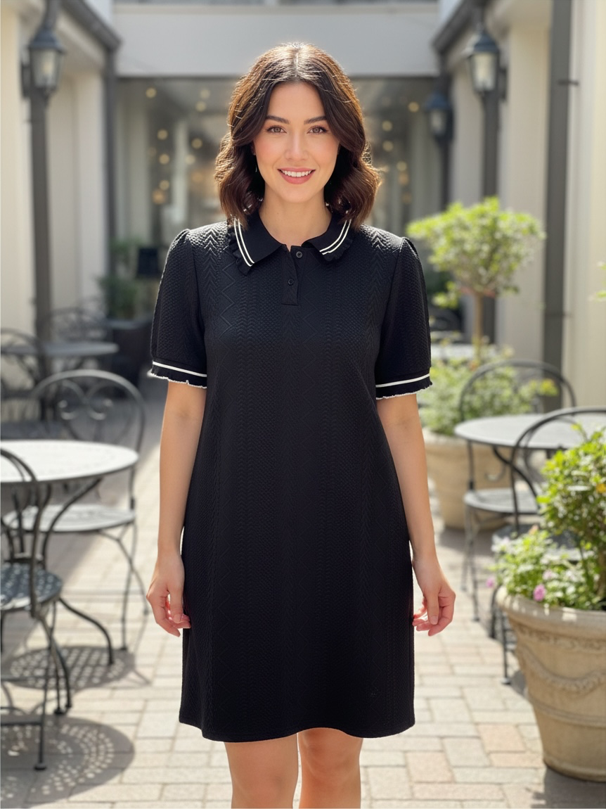 She+Sky Black Dress