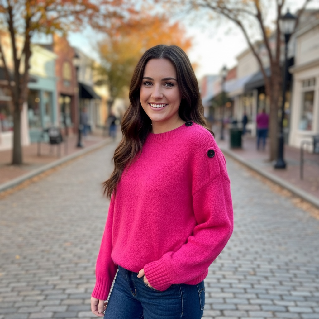 Pink Sweater