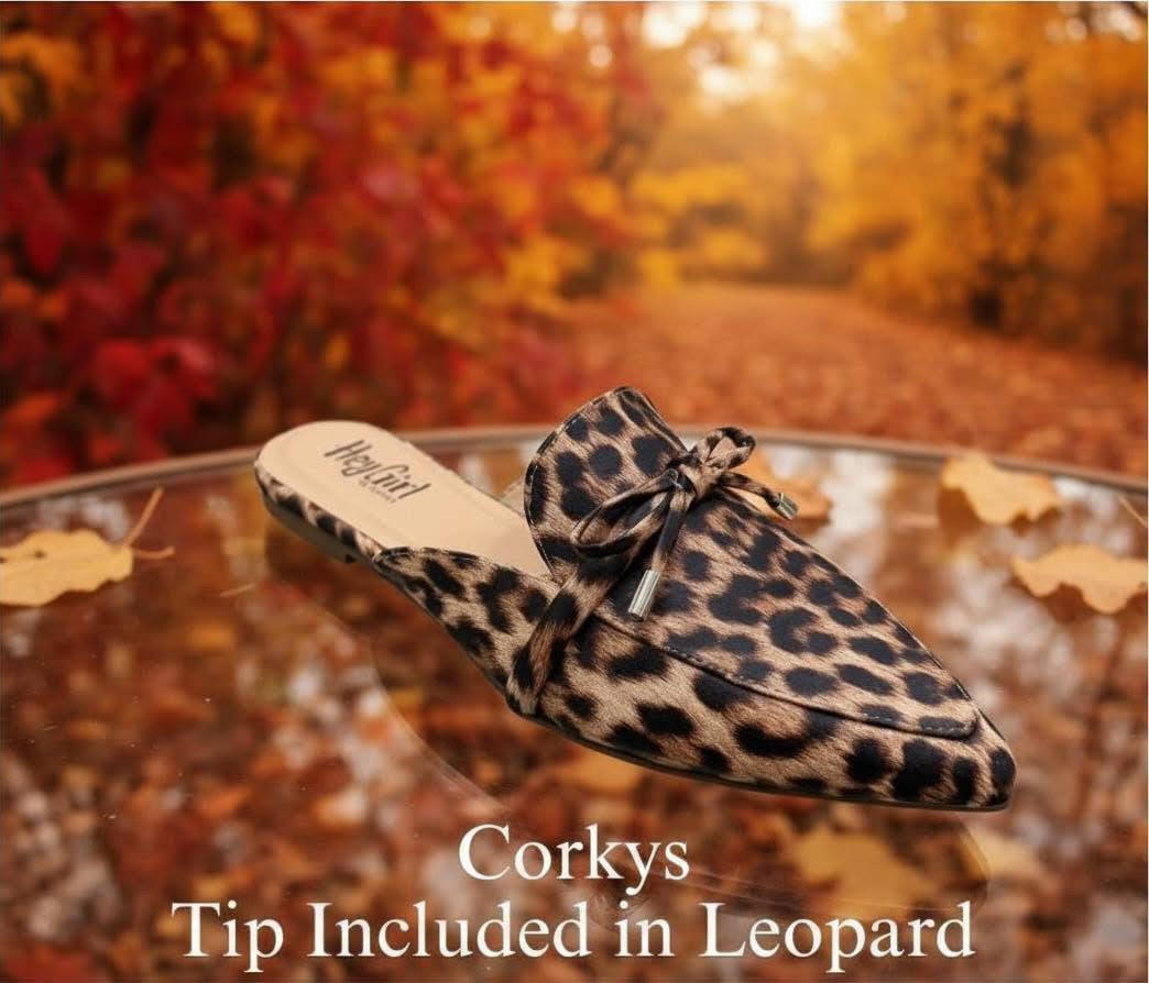 Corkys Tip Included Leopard