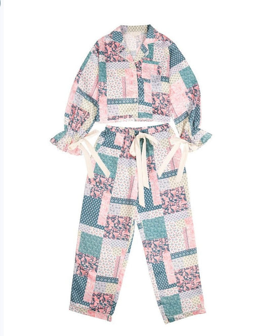 Simply Southern Long Sleeve PJ Set Quilt