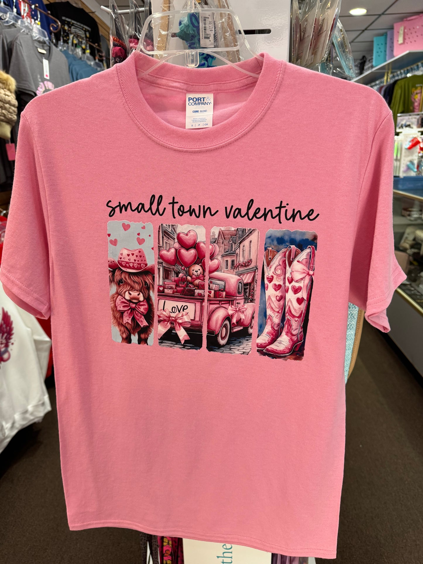 SMALL TOWN VALENTINE T-SHIRT