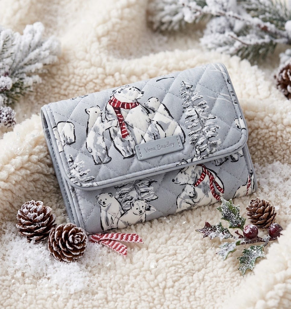 RILEY COMPACT WALLET- BEARY MERRY