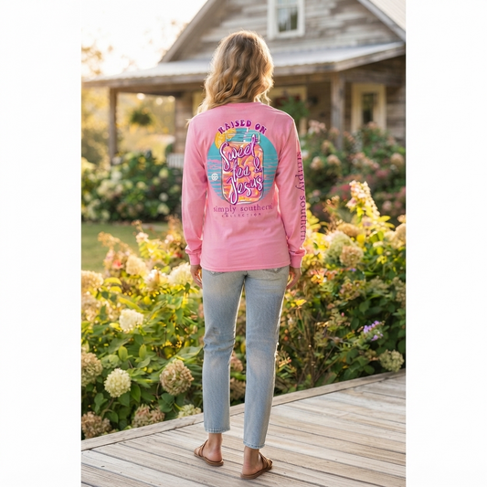 RAISED ON SWEET TEA & JESUS LONG SLEEVE