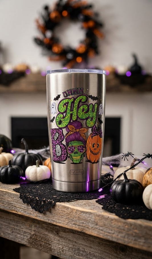 Simply Southern Tumbler Hey Boo