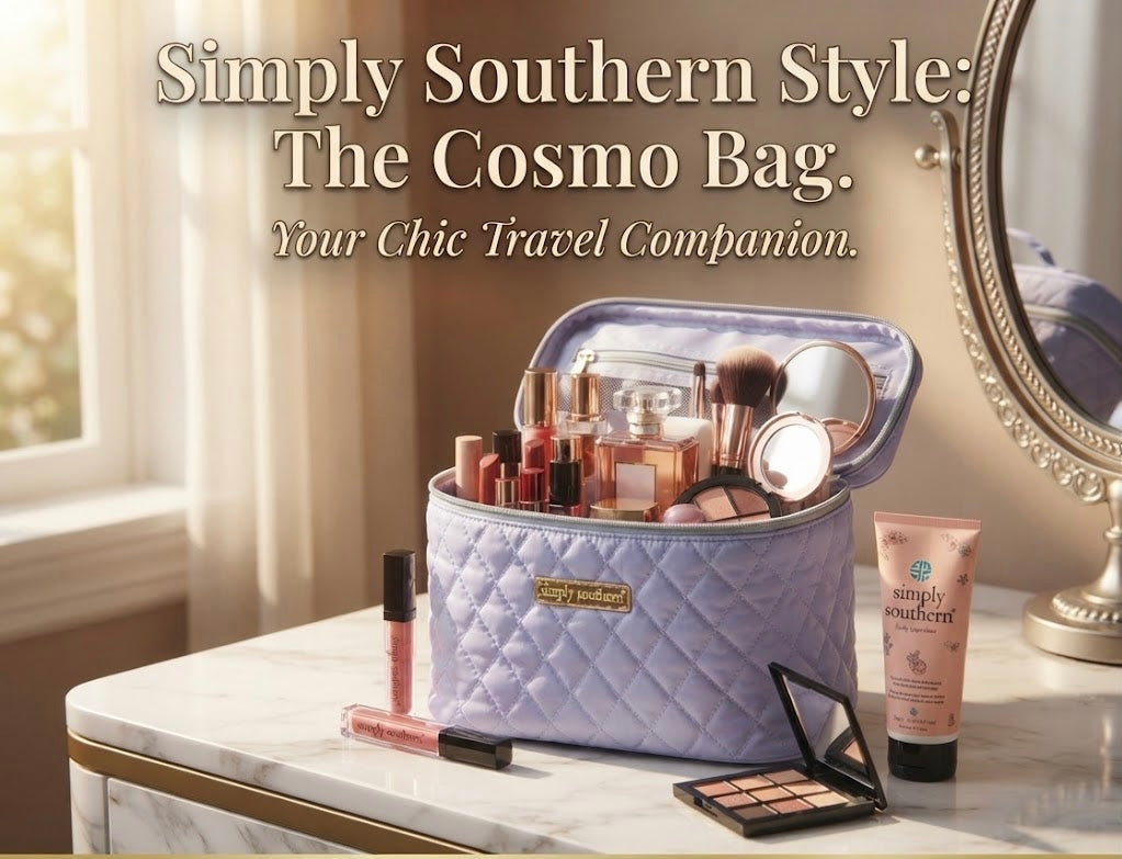 SIMPLY SOUTHERN GLAM BAG-IRIS