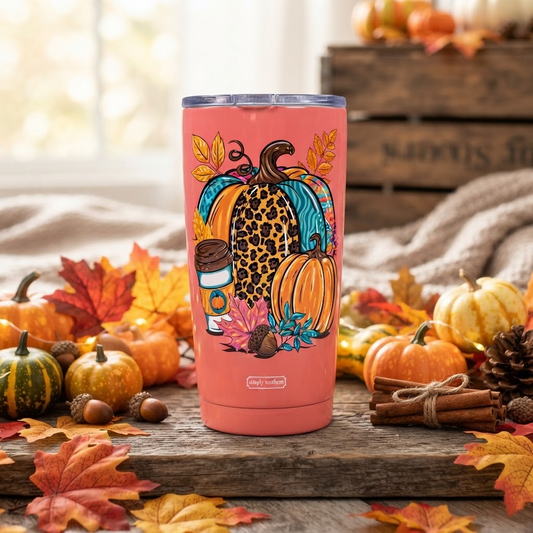 Simply Southern Pumpkin Fall Tumbler