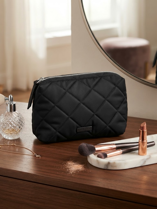 Vera Bradley Small Makeup Bag Black