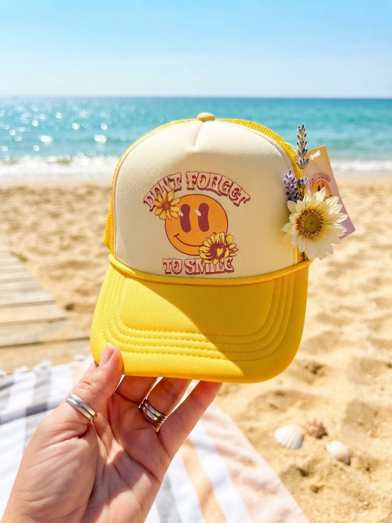 Simply Southern Hat Don’t forget to smile