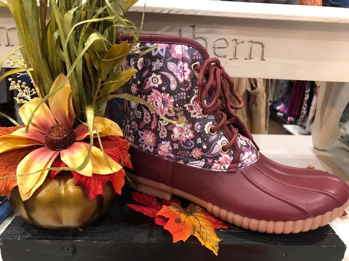 Duck Boot Bloom