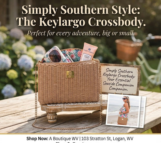 SIMPLY SOUTHERN KEY LARGO CROSSBODY TAN