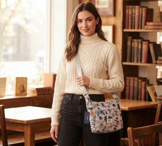 VERA BRADLEY TRIPLE ZIP HIPSTER HARRY POTTER